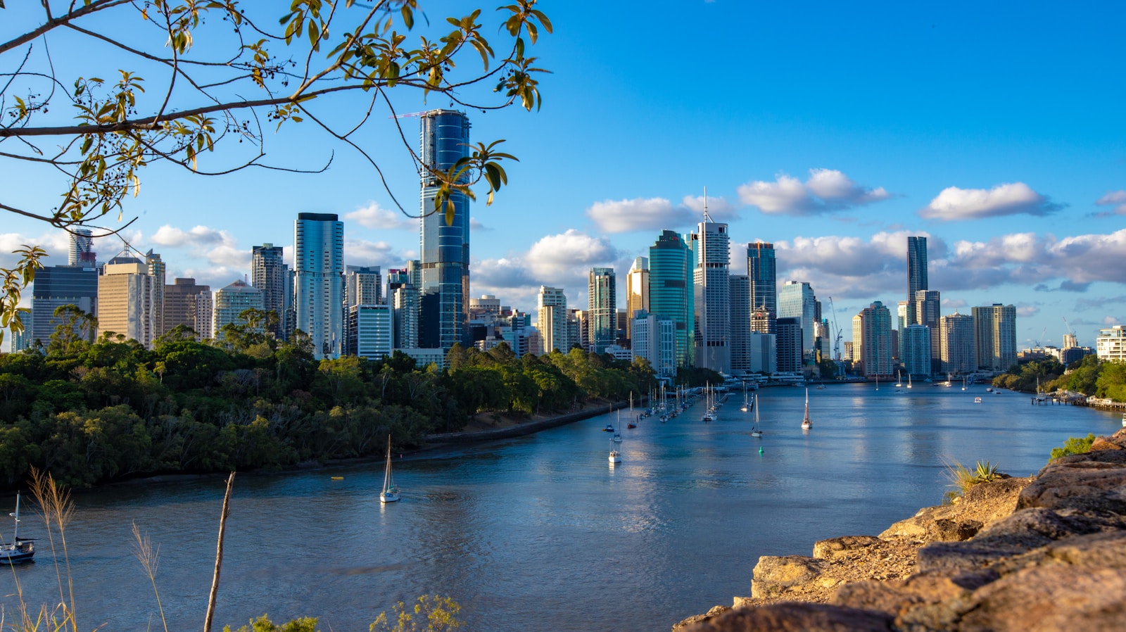 Gladstone skyline, Australia for Tel IT local business services